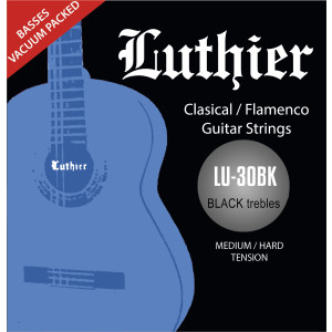 Strings Set of Luthier 30 Black Classic LU-30BK