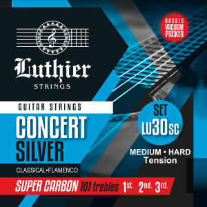 Juego Cuerdas Luthier 30 Super Carbon Clásica LU-30SC