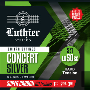 Juego Cuerdas Luthier 50 Super Carbon Clásica LU-50SC