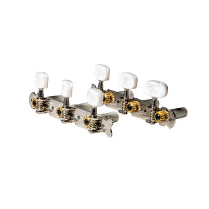 Classical Luthier Tuning Pegs JC58 Nickel Plated Lined Tubes