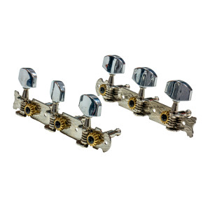 Nickel-plated tunning pegs Luthier Acoustic, JC61  Metal tubes, Metal knobs