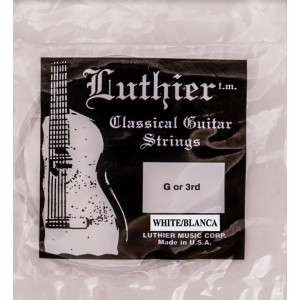 3rd String Luthier White Classic LU-W3-30