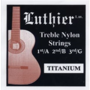Juego Cuerdas Primas Titanium Luthier LU-123TI